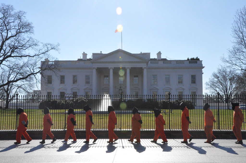 Public demonstration for Guantanamo prisoners