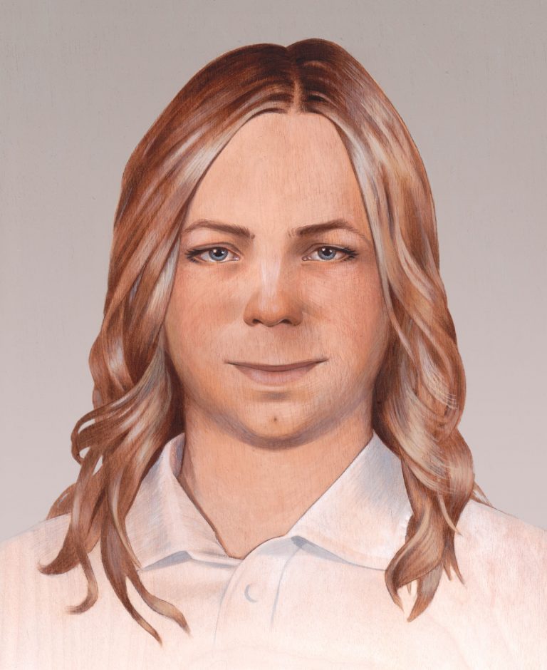 Ritratto di Chelsea Manning – Alicia Neal. Commissionato dal Chelsea Manning Support Network nel 2014