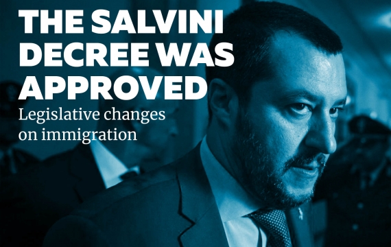The Salvini decree has been issued: legislative changes on immigration