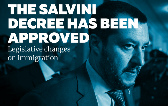 The Salvini decree has been approved: legislative changes on immigration