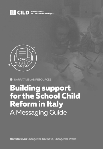 Building support  for the School Child Reform in Italy