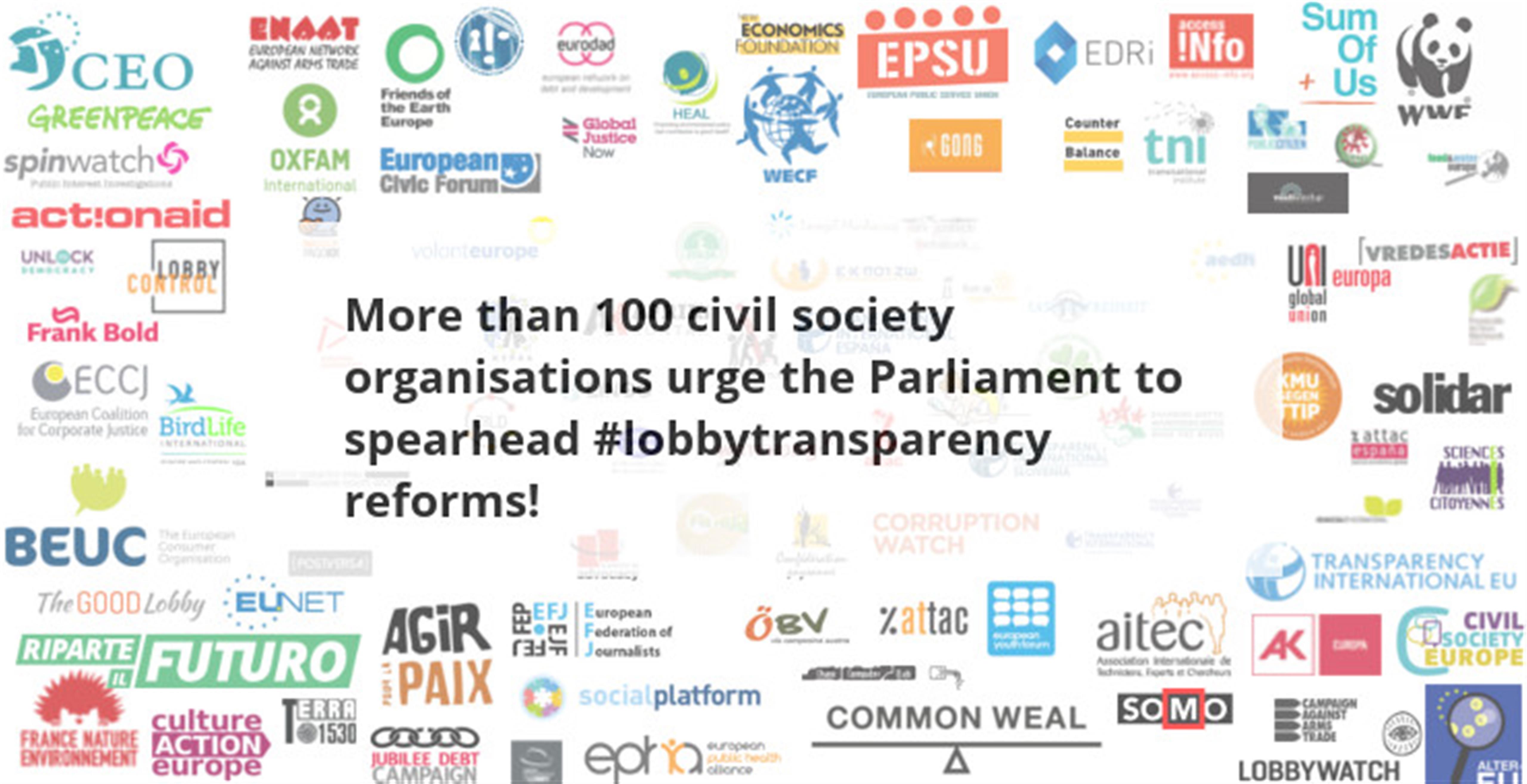 Lobby, l’appello per un’Europa trasparente