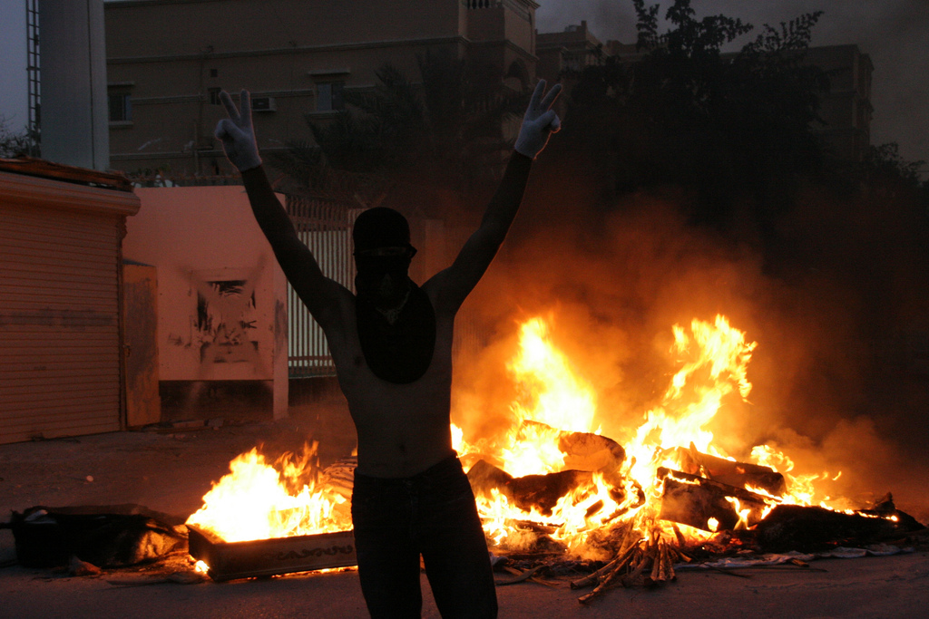 Protests in Bahrain (Fonte: Al Jazeera English)