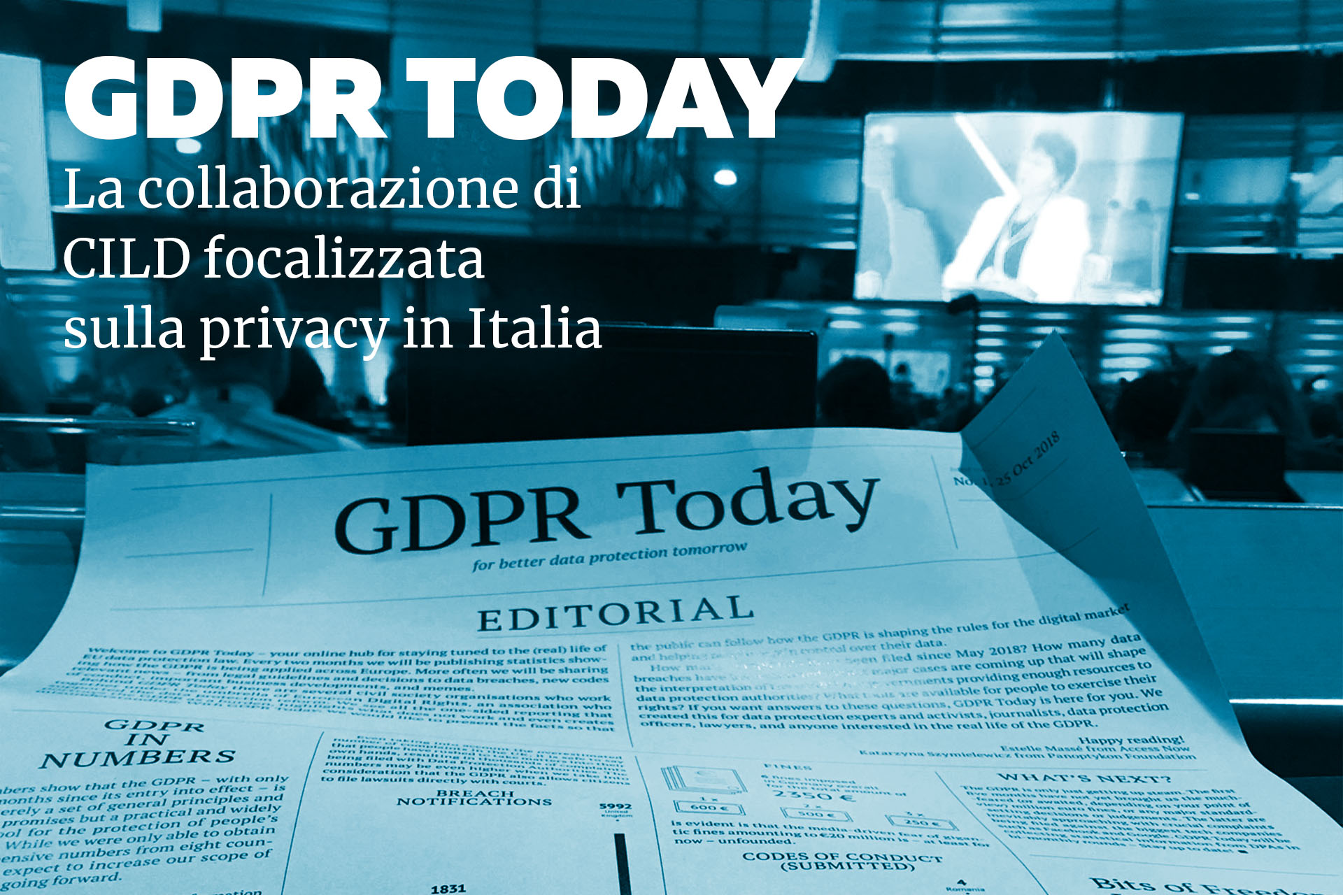 EDRi presenta “GDPR Today”, iniziativa per la tutela della privacy