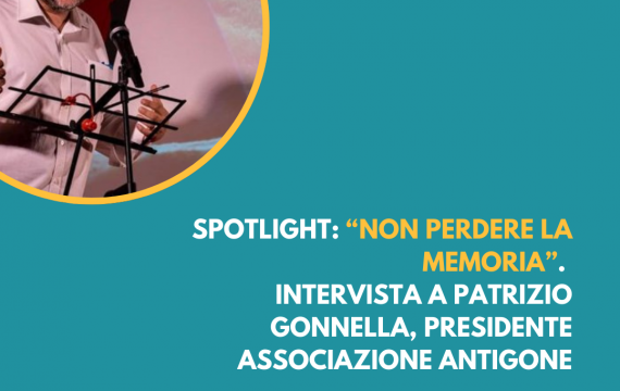 SPOTLIGHT: “Non perdere la memoria”. Patrizio Gonnella,presidente Antigone