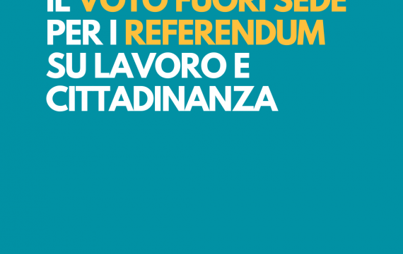 Il voto fuori sede per i referendum su lavoro e cittadinanza