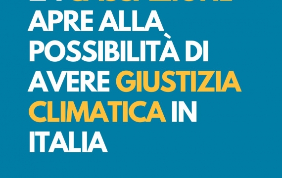 La Cassazione apre alla possibilità di avere giustizia climatica in Italia